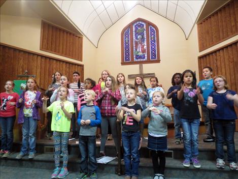 The Mission Valley Children’s Choir will hold its first concert on Sunday, Nov. 15, at 3 p.m. in Ronan at Faith Lutheran Church, 406 Fifth Ave. SW. The concert is free of charge and everyone is invited to attend. The choir has prepared a variety of songs including show tunes, patriotic songs, folk songs and spirituals. Duets, solos and small ensembles will also perform. 