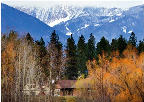 The Salish Kootenai College campus in Pablo sits nestled beneath the majesty of the Mission Mountains.