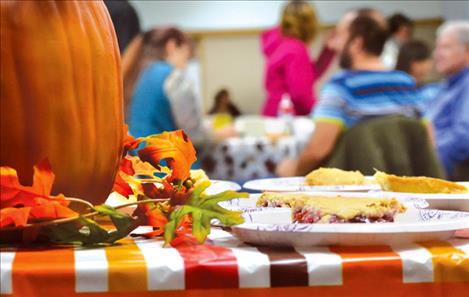 Donations of pies, turkeys and time are abundant throughout Lake County on Thanksgiving Day, including at the Lake County Community Center. 