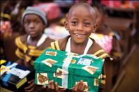 Locals send gift-filled shoeboxes