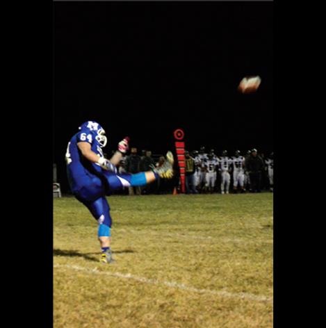 Mission Bulldog senior Tyler Spidel was selected to First Team All-Conference as an offensive lineman and All-Conference Special Teams as a punter.