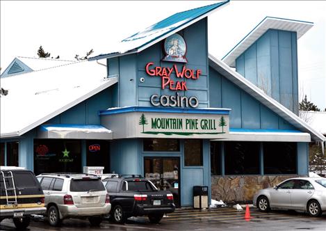 The Confederated Salish and Kootenai Tribes have begun a smaller expansion of the Gray Wolf Peak Casino in Evaro.