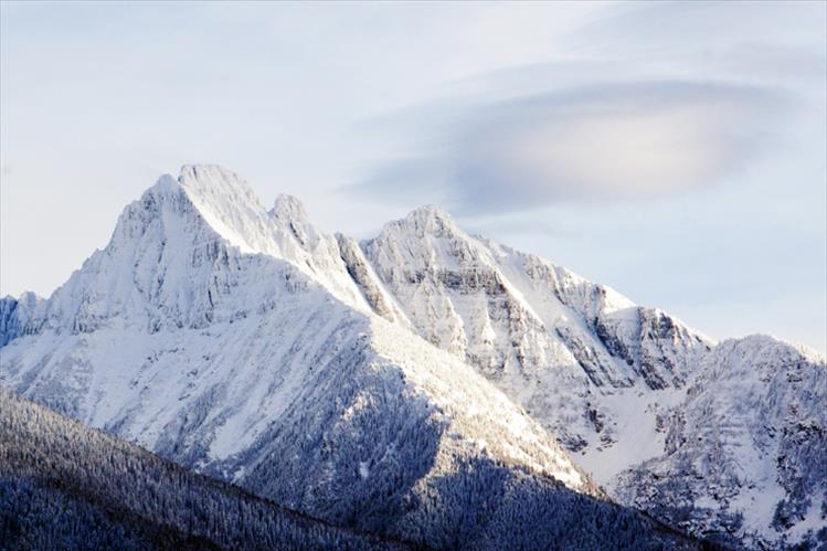 Snow fell just in time for a perfectly white Christmas in the Mission Valley and on the Mission Mountains.