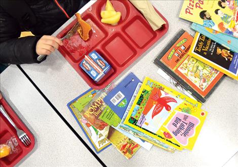 The Role Model Readers promotes a love of books during the free breakfast time.