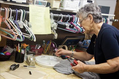 Phyllis Dresen, Country Store board of directors secretary, also volunteers at the store.