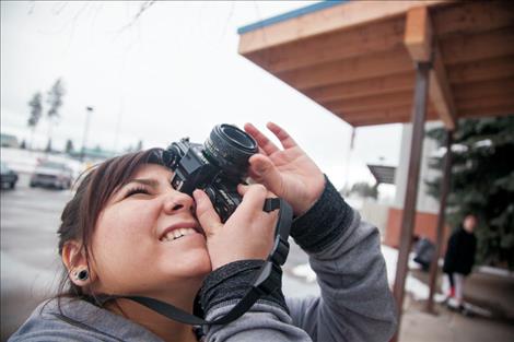 Taelyn Lafley is one of 12 Two Eagle River School photography students who will travel to New York to learn about the business of photography.