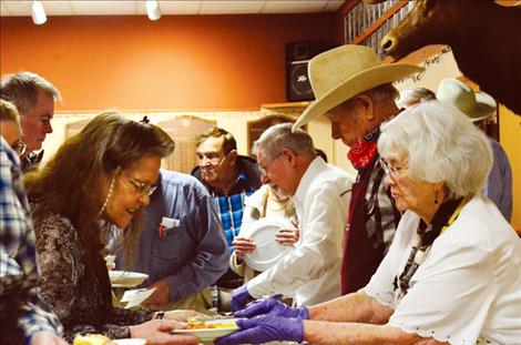 Volunteers were kept busy serving hundreds at the annual WinterFest.