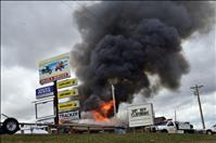 Fire destroys business 