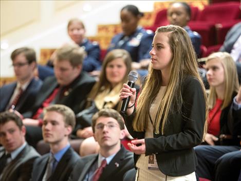 Mollie Lemm asks National Archivist David Ferriero, “Why is it important for us, as future leaders, to be reading these documents?”