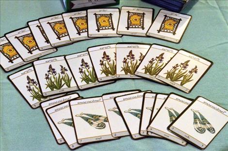 Native Teaching Aids has several types of card games. 