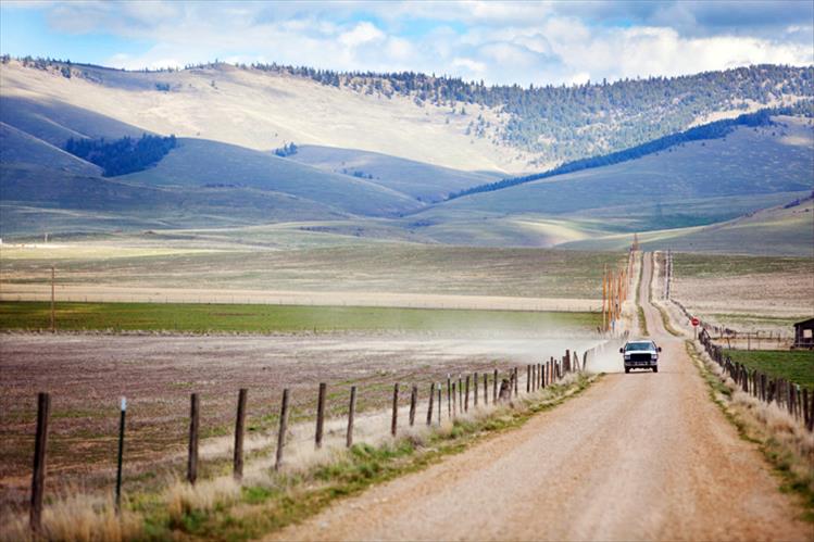 Spring day, back roads