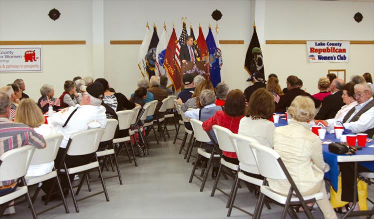 Republican luncheon is held in Ronan.