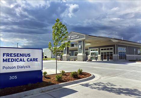 Fresenius Medical Care Polson Dialysis should open near the end of the June.