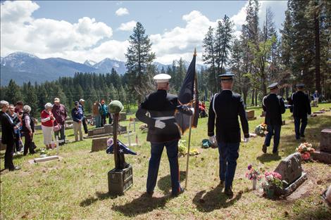 Memorial Day services at Ronan Cemetery