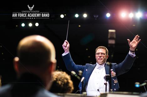 USAF Academy Band will be preforming at the Polson High School this summer.