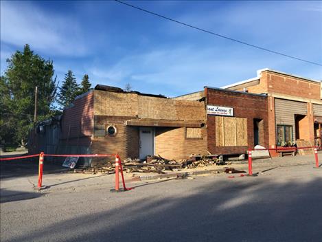 The Pheasant Lounge is closed following an early morning Sunday fire.