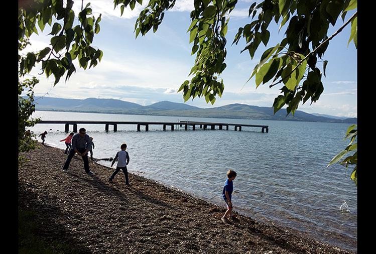 Skipping rocks