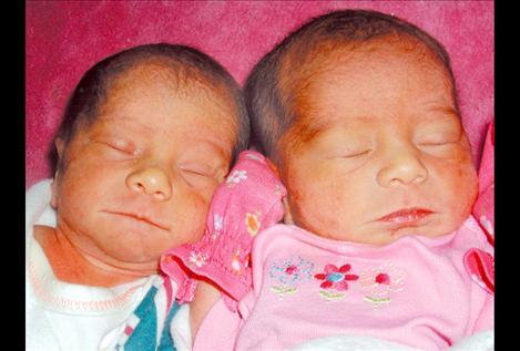 Aiyana Savannah and Kiara Marie Brooks-Allen