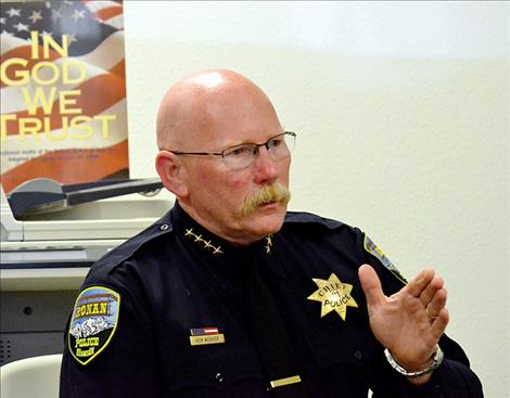 Ronan Police Chief Ken Weaver talks about traffic rules.