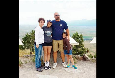 Cathleen, Aunika and Bryan Corrigan