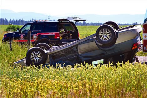 Collision at intersection of Minesinger Trail and Dubay Road