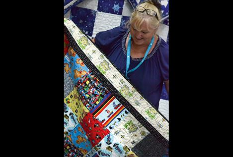 Robyn Schock’s pirate quilt