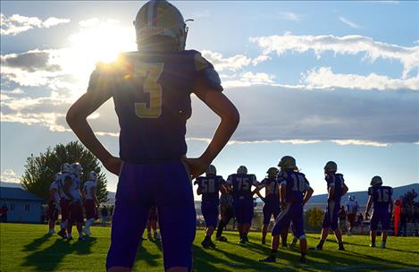 The sun sets on the Pirates’ sideline.