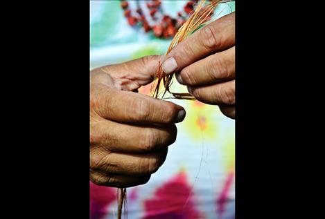 Twine is made from sticks.