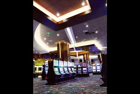 Gray Wolf Peak Casino’s new 34,000-foot casino and restaurant in Evaro are now open for business.