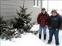 Jobs for Montana’s Graduates class delivers Christmas trees