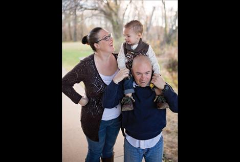 Bree, Solomon and Jeff Fennell