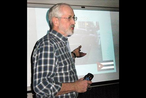 Tom Eddy talks about a trip to Cuba he and his wife made last year.