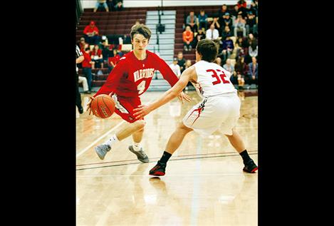 Warrior Phillip Malatare jukes a defender.