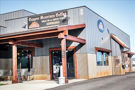Copper Mountain Coffee is open for business in the Ridgewater development.