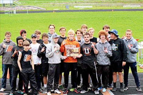 Ronan Boys Track team