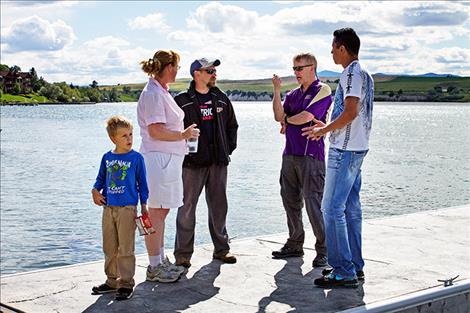 Teachers from all over Lake County got a chance to visit after a long school year at a teacher appreciation picnic at Riverside Recreation in Polson.