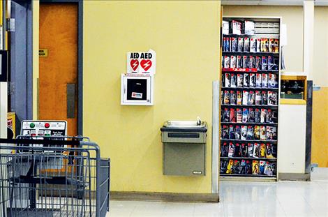 The Amish Youth Group raised funds for two Automated External Defibrillators that where placed at the St. Ignatius Senior Center and Rod’s Harvest Foods.