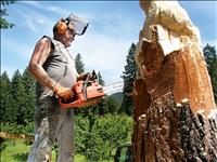 25 years, counting for local woodcarver