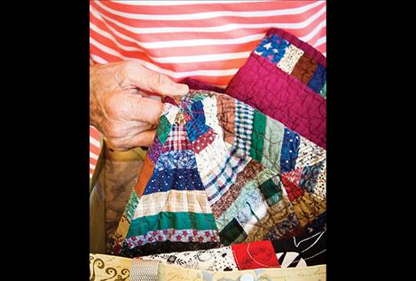 This year’s Mission Mountain Quilt Guild theme is Love of Quilting through Curves.