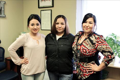 Members of the Meth Peer Recovery Group on the Fort Belknap Indian Reservation. 