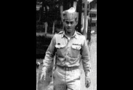 Bert Todd during Korean War