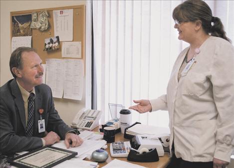 Shane Roberts, St. Luke CEO, and Kitty Strowbridge, quality improvement coordinator at St. Luke discuss the national recognition St. Luke Hospital recently received for a leadership role in pursuing improvement of patient safety and quality of care for more than 10 years.