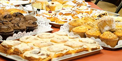 Vendors sold homemade treats at the Arlee Bazaar.