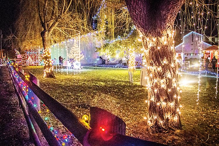 Lights Under the Big Sky lives up to its name with twinkling and shining illuminations everywhere. The Ronan event continues through the weekend of Dec. 17.