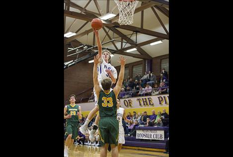 Pirate Conner Lanier skies over a defender.