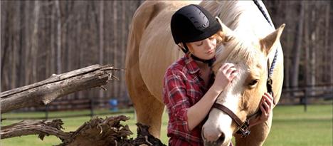 One of FLIC featured films is “Unbridled,” a story about sex trafficking and the healing and redemption available for both girls and horses with an abusive past. 