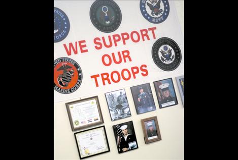 A banner in Ronan’s VFW hall proclaims support for the troops, and an event held there Thursday night focused on helping veterans and their families deal with post-traumatic stress disorder.