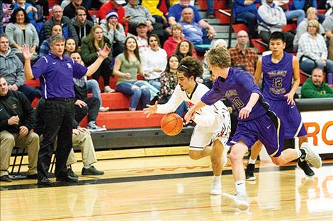  Pirate Connor Lanier races for a  loose ball