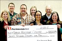 First Interstate donates $20,000 to SKC Hydrology Department