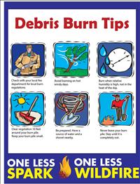 Review debris burning checklist